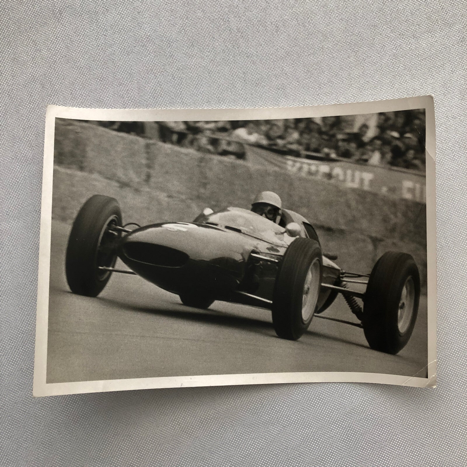 Vintage Solitude Grand Prix Racing Photo Photograph 1962 Trevor Taylor Lotus Car