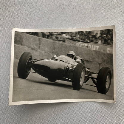 Vintage Solitude Grand Prix Racing Photo Photograph 1962 Trevor Taylor Lotus Car