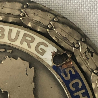 1955 Scheveningen Luxemburg Scheveningen SLS Rally Badge Emblem Award 