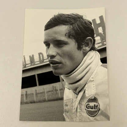 Vintage Racing Photo Jacky Ickx 1969 1000KM Race Motorsport Photograph