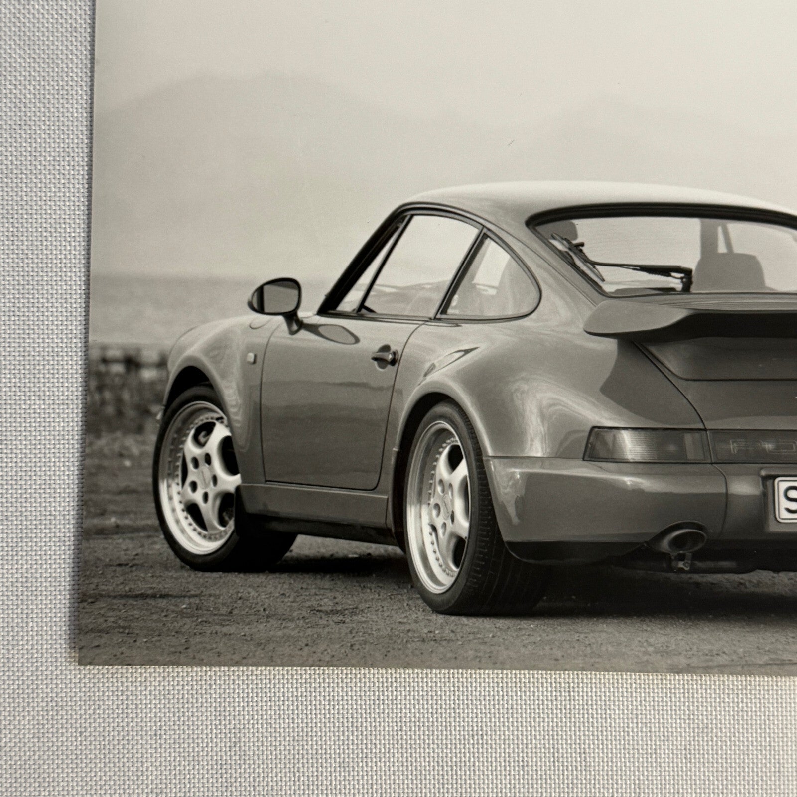 1993 Porsche 911 Turbo 3.6 Factory Photo Photograph Print