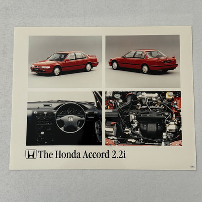 Honda Accord Sedan Car Factory Press Photo Photograph European Market