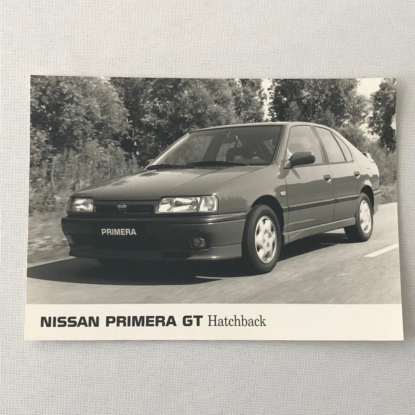Nissan Primera GT Hatchback Factory Press Photo Photograph Print Lot of 3