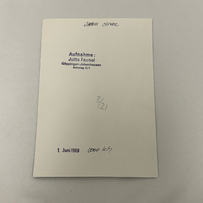 Vintage Racing Photo Jacky Ickx 1969 1000KM Race Motorsport Photograph