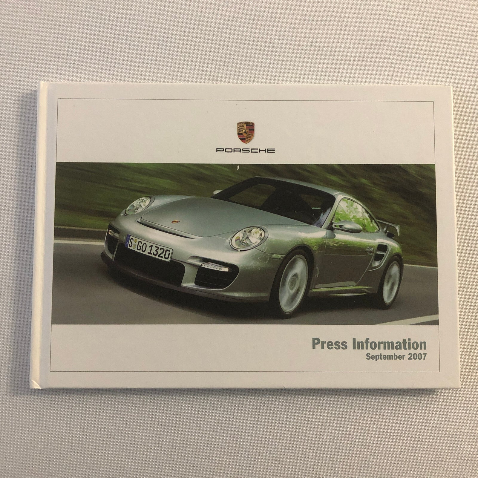 2007 Porsche Press Kit Book Brochure 911 GT2 Cayman S Boxster Sport Cayenne +