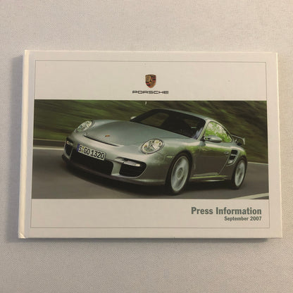 2007 Porsche Press Kit Book Brochure 911 GT2 Cayman S Boxster Sport Cayenne +