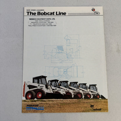 Vintage Equipment Brochure Lot Farm Construction Trailer Tractor Caterpillar