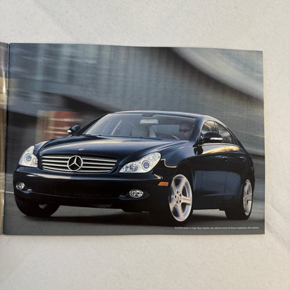 2006 Mercedes Benz CLS Class Sales Brochure Catalog CLS 500 CLS55 AMG