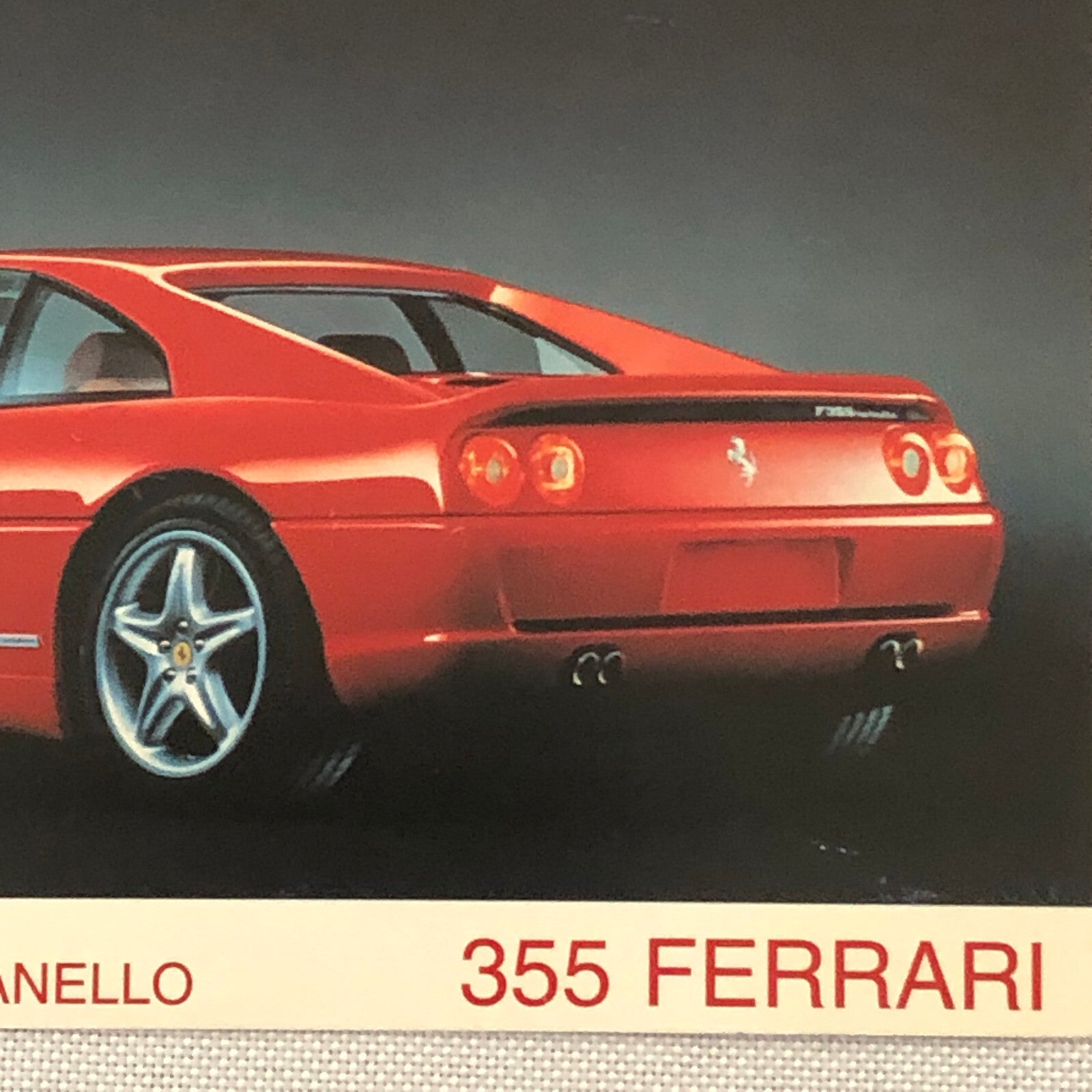 Ferrari 355 Postcard Post Card