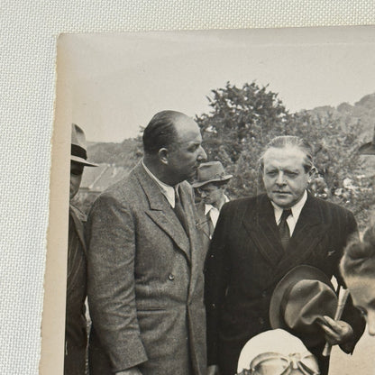 Vintage Racing Driver Photo Photograph Unidentified