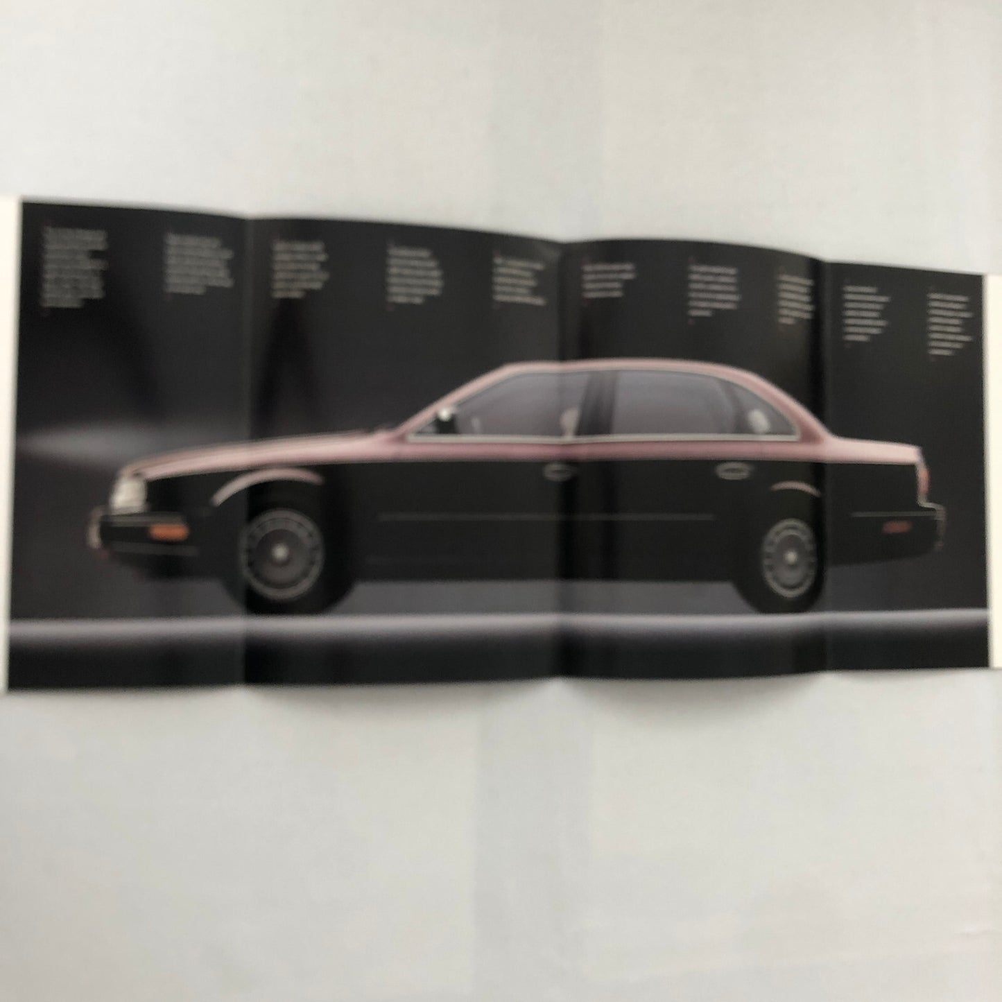 Infiniti Car Sales Brochure Catalog 1988 1989 Q45 M30 Coupe Convertible