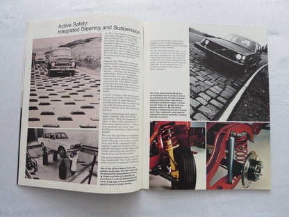 1975 Volvo Press Kit Brochure w/ Photos 164 240 Series Sedan Station Wagon 