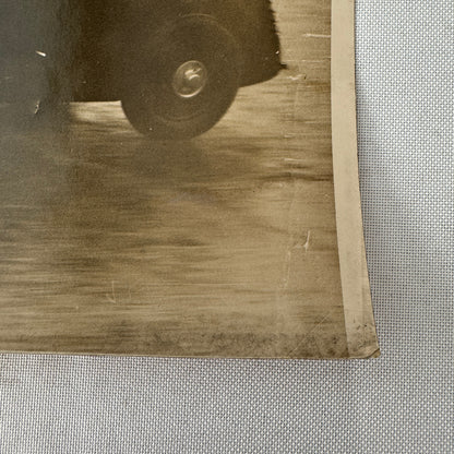 Press Photo Photograph George Eyston Land Speed Record Racing Car Brooklands