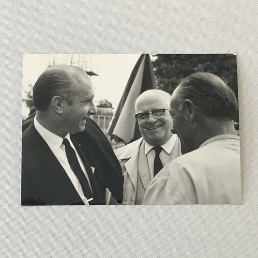 Juan Manuel Fangio Racing Driver Press Photo Photograph Print