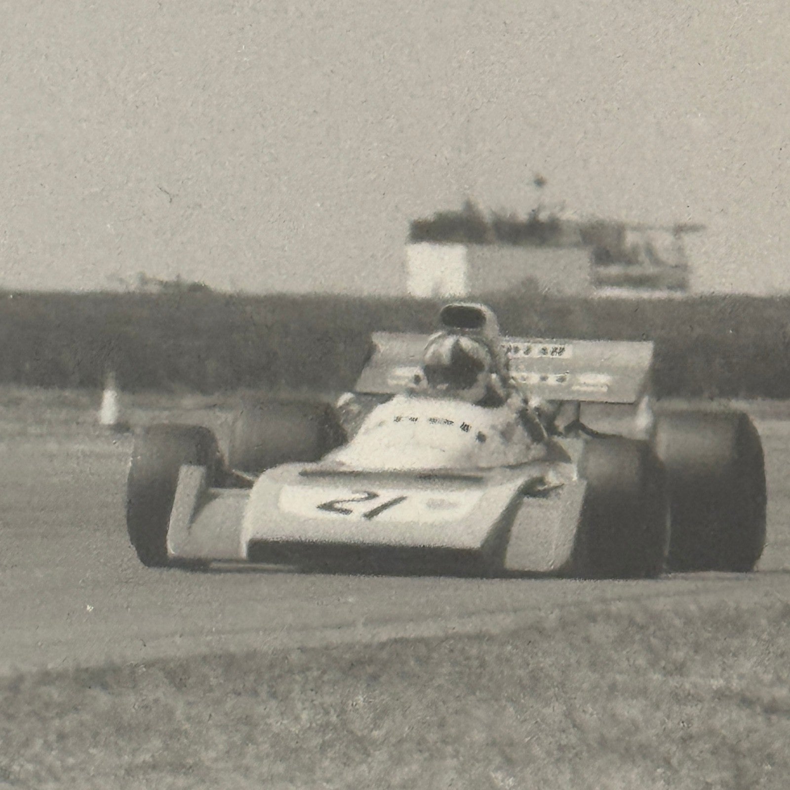 Vintage Racing Photo 1971 British Grand Prix Race John Surtees