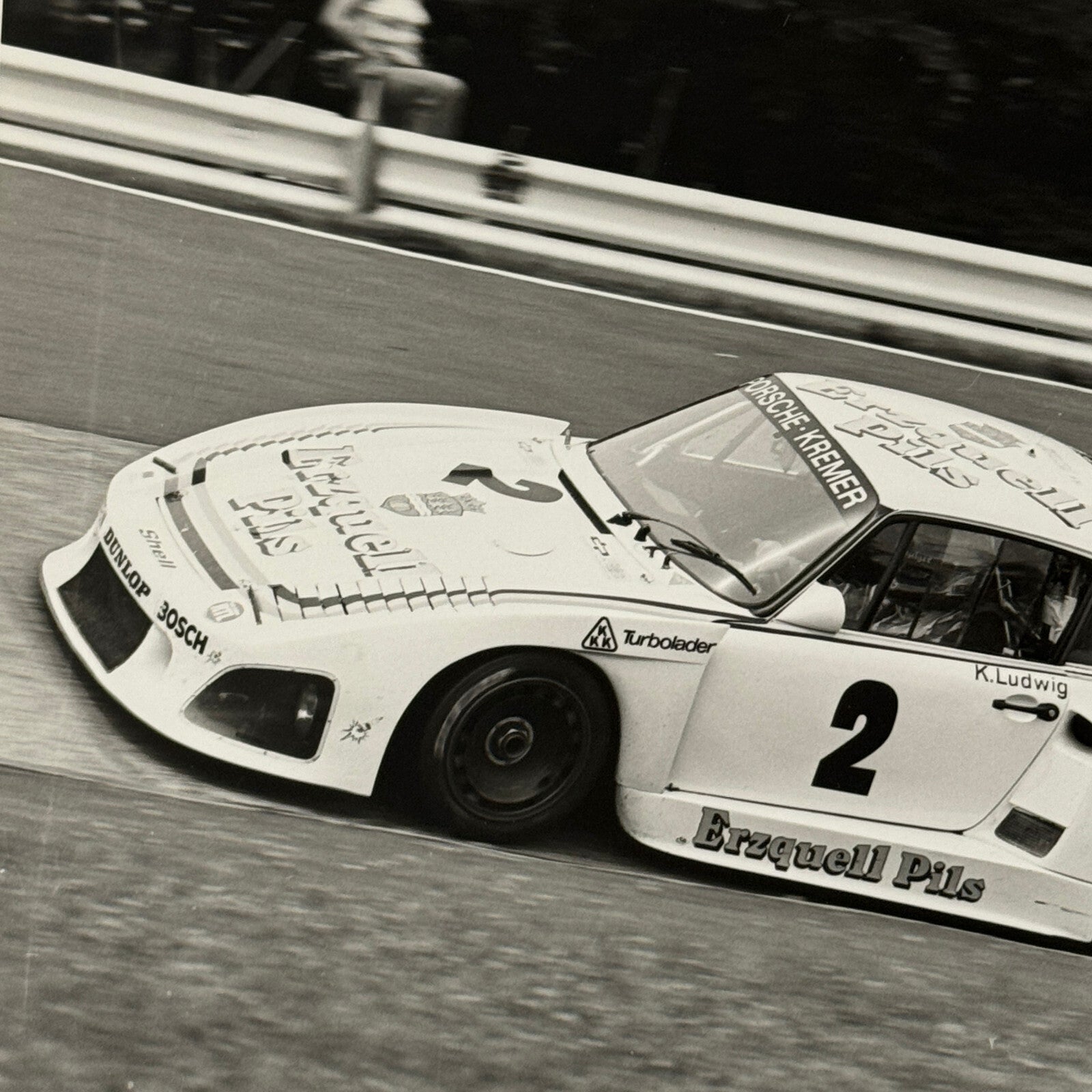Kremer Racing Porsche 935 1000 KM Nurburgring 1979 Racing Photo Photograph