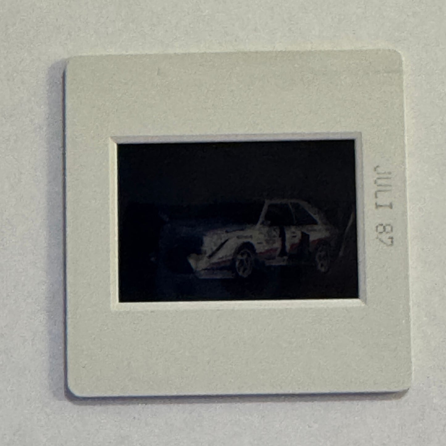 1987 Audi S1 Quattro Pikes Peak Racing Car 35mm Slide