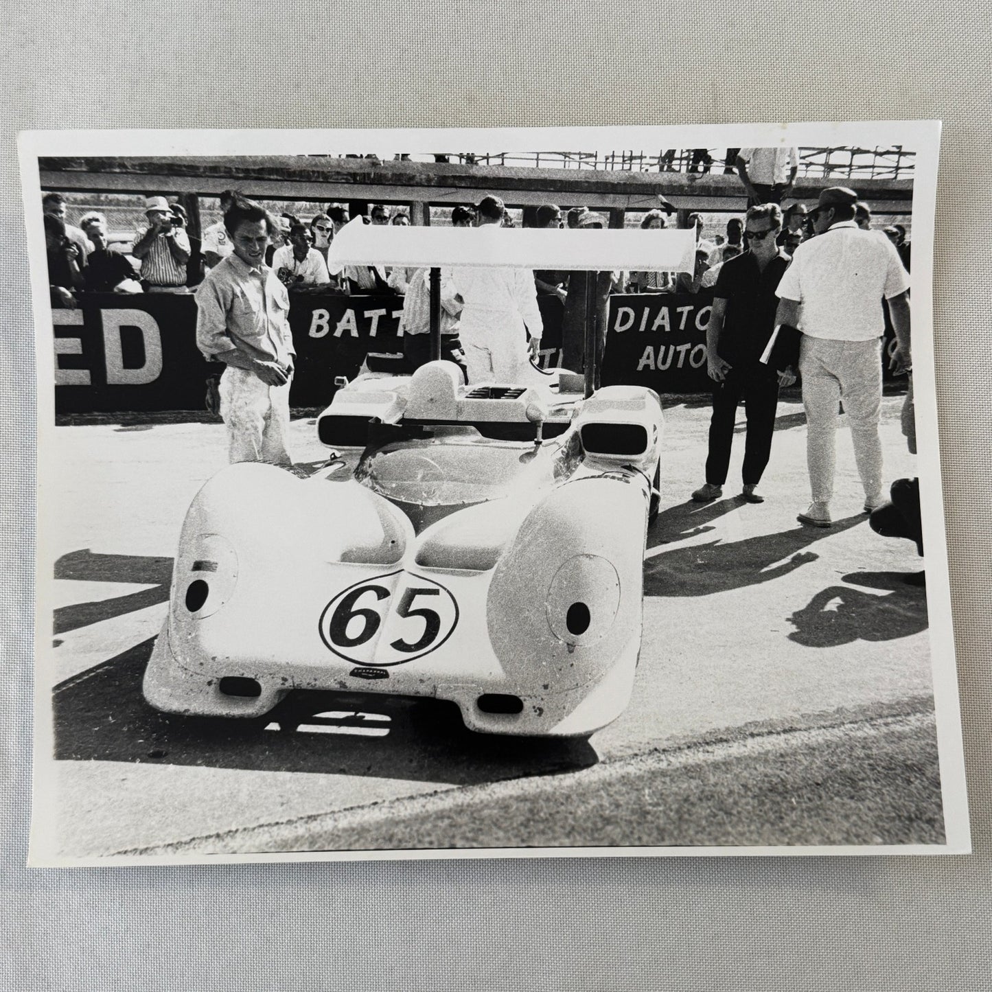 Vintage Racing Photo Hap Sharp Chaparral 1966 Nassau Speed Week Modern Print