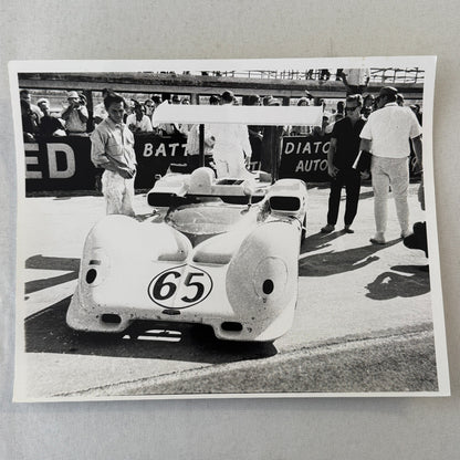Vintage Racing Photo Hap Sharp Chaparral 1966 Nassau Speed Week Modern Print