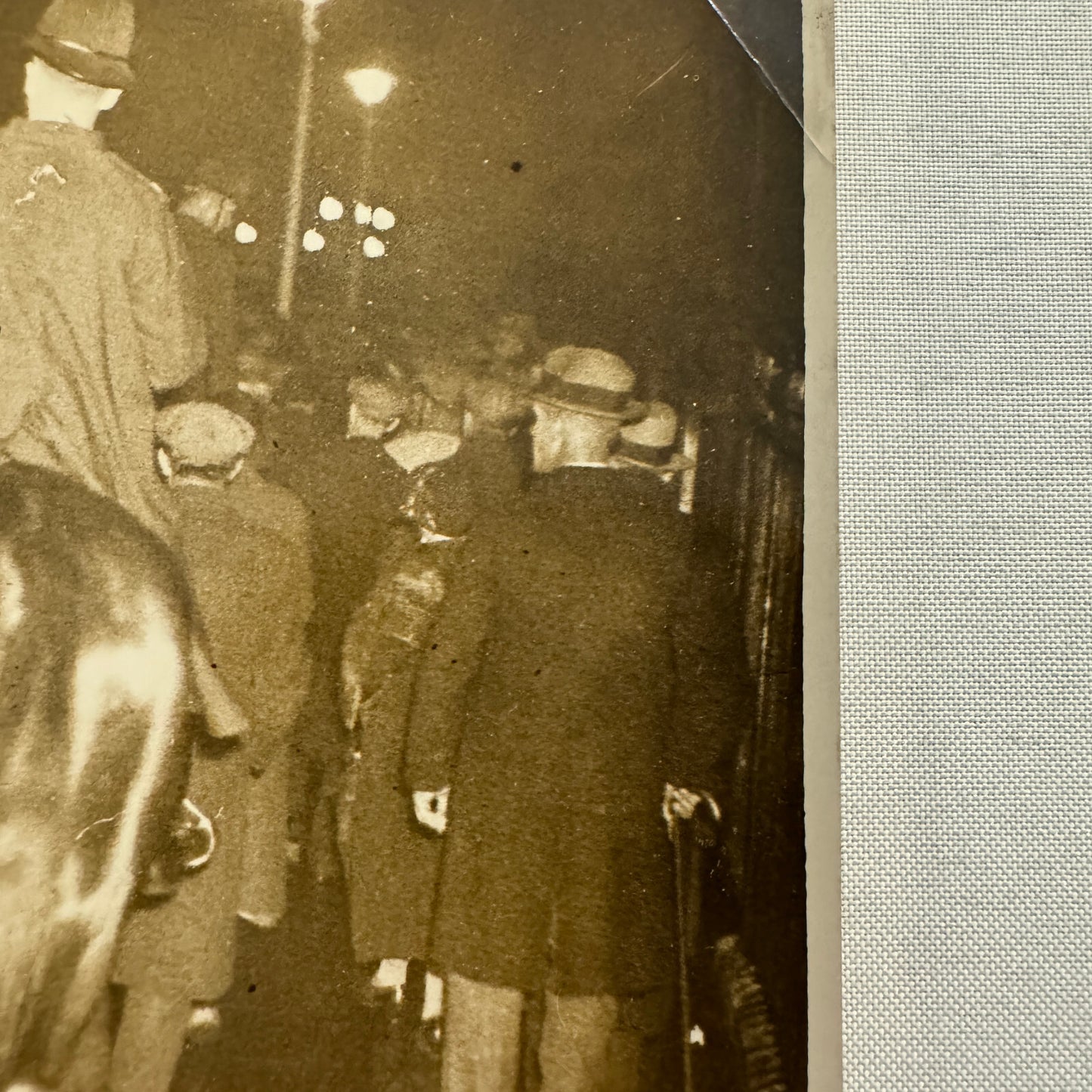 1932 Keystone Press Photo Photograph Mounted Police Clear Hunger Marchers UK
