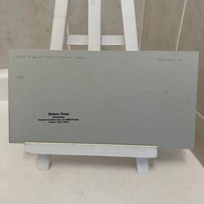 1932 Horch 12 Type 670 Sport Cabriolet Automobile Illustration Art Drawing