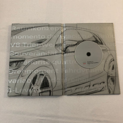 2003 Audi Pikes Peak Quattro Concept Car Prototype Press Kit Photos CD GERMAN