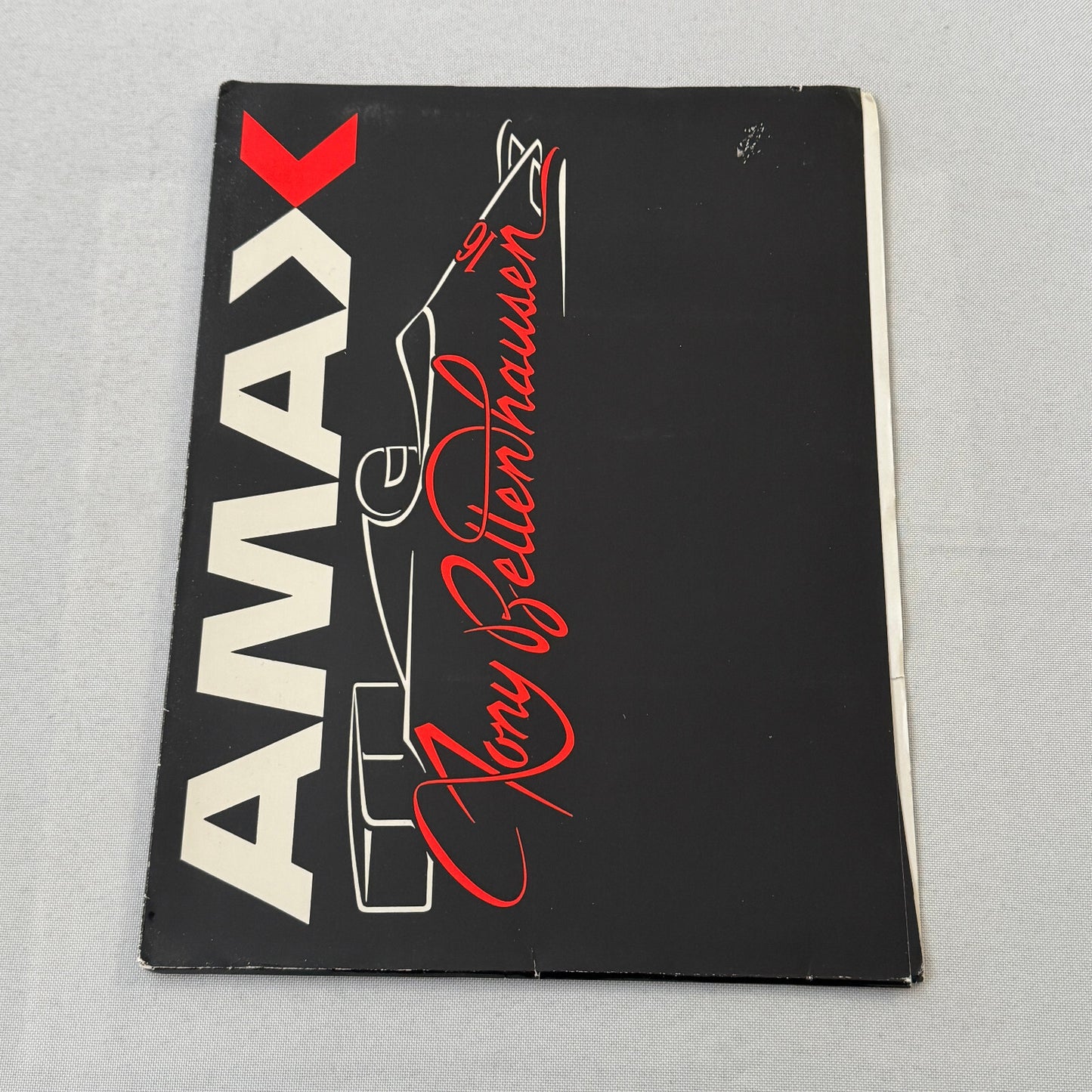 Tony Bettenhausen AMAX Racing Press Kit Brochure Penske Chevy 90 Indy Car