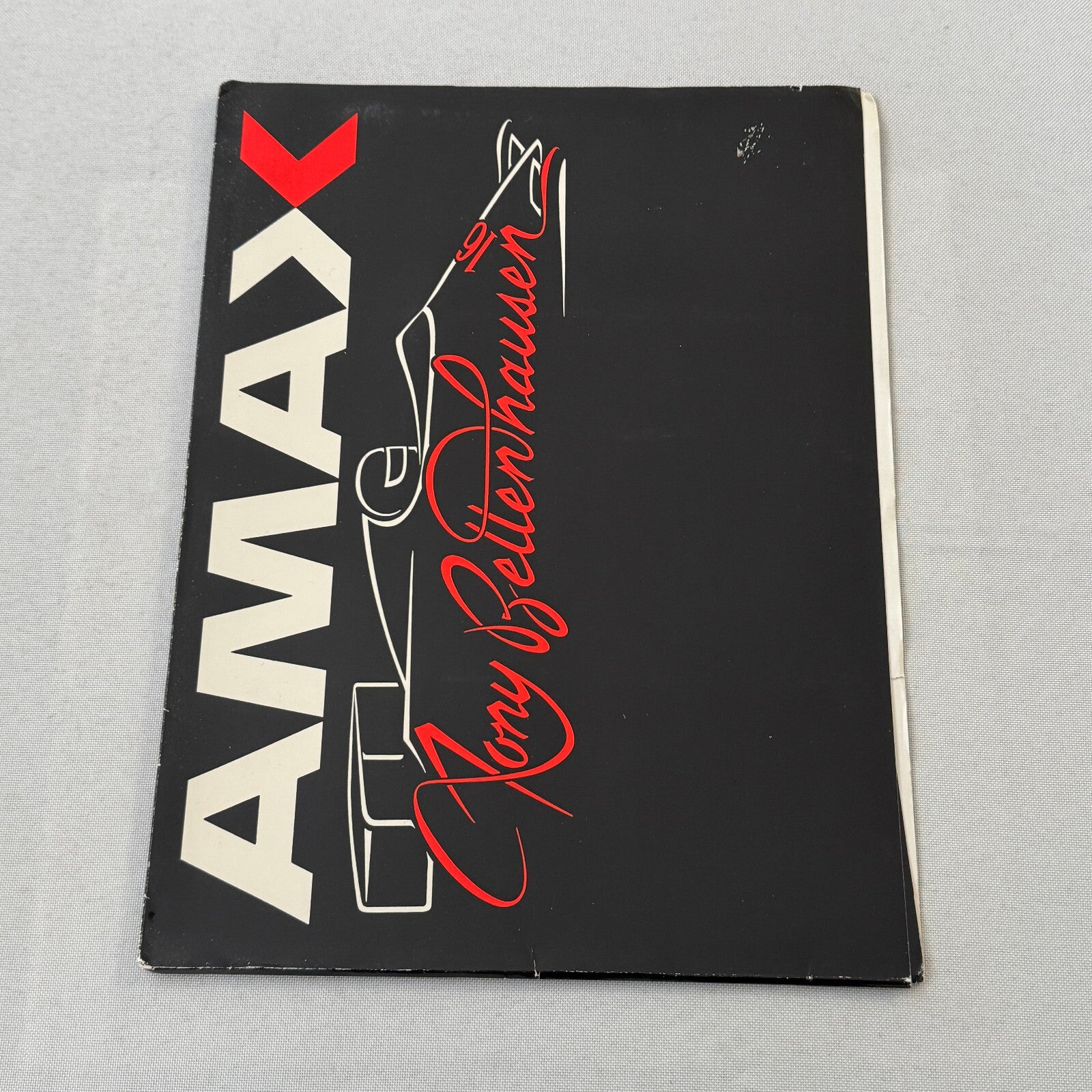 Tony Bettenhausen AMAX Racing Press Kit Brochure Penske Chevy 90 Indy Car
