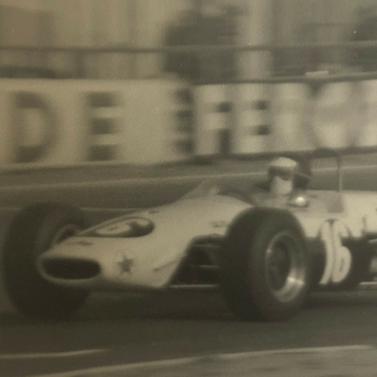 Vintage Racing Car Photo Photograph Print Motorsport Race