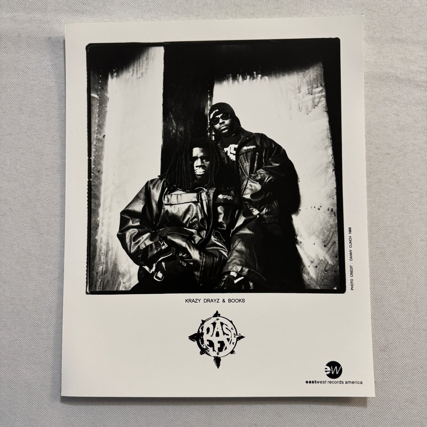 Krazy Drayz and Books Music Publicity Press Photo Photograph Hip Hop Rap 1998