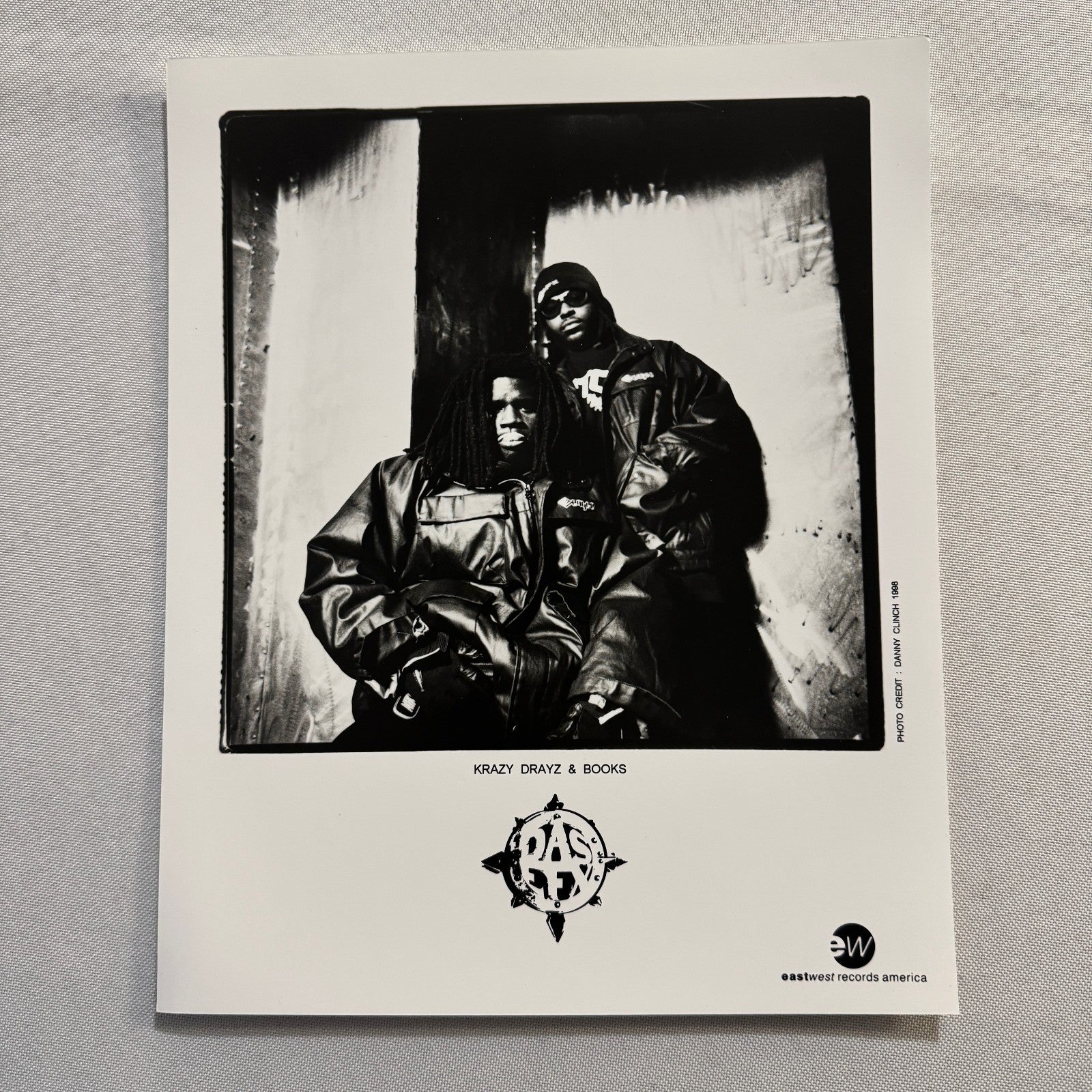 Krazy Drayz and Books Music Publicity Press Photo Photograph Hip Hop Rap 1998