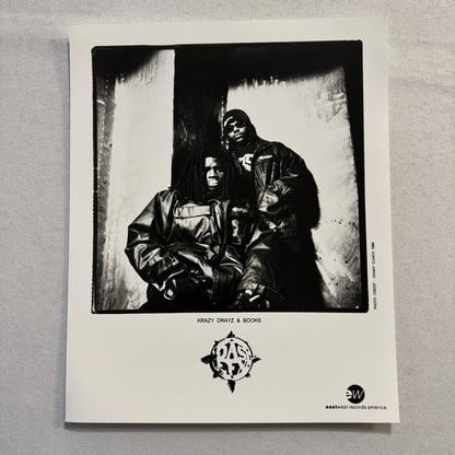 Krazy Drayz and Books Music Publicity Press Photo Photograph Hip Hop Rap 1998