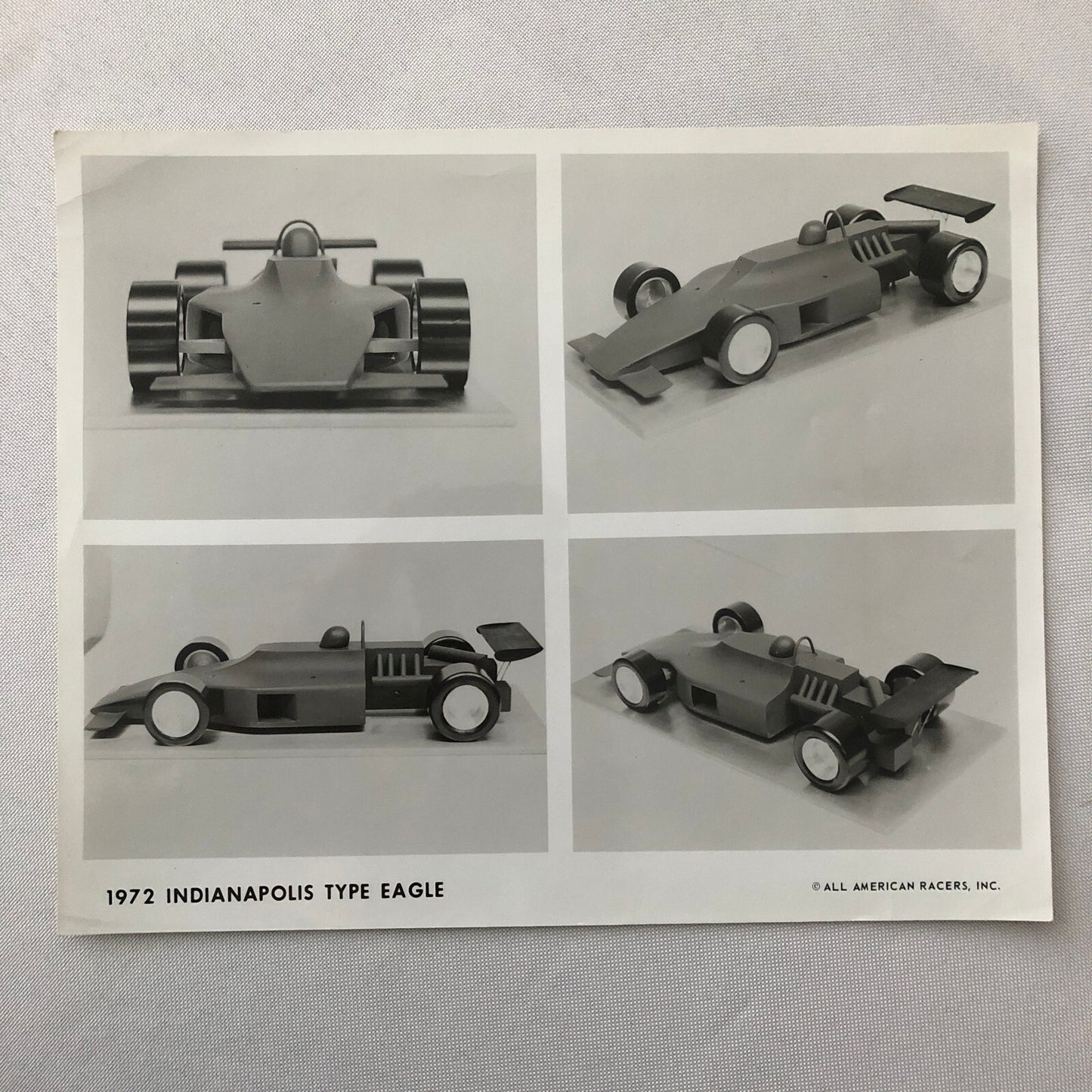 Dan Gurney All American Racers 1972 Indianapolis Indy Type Eagle Model Photo