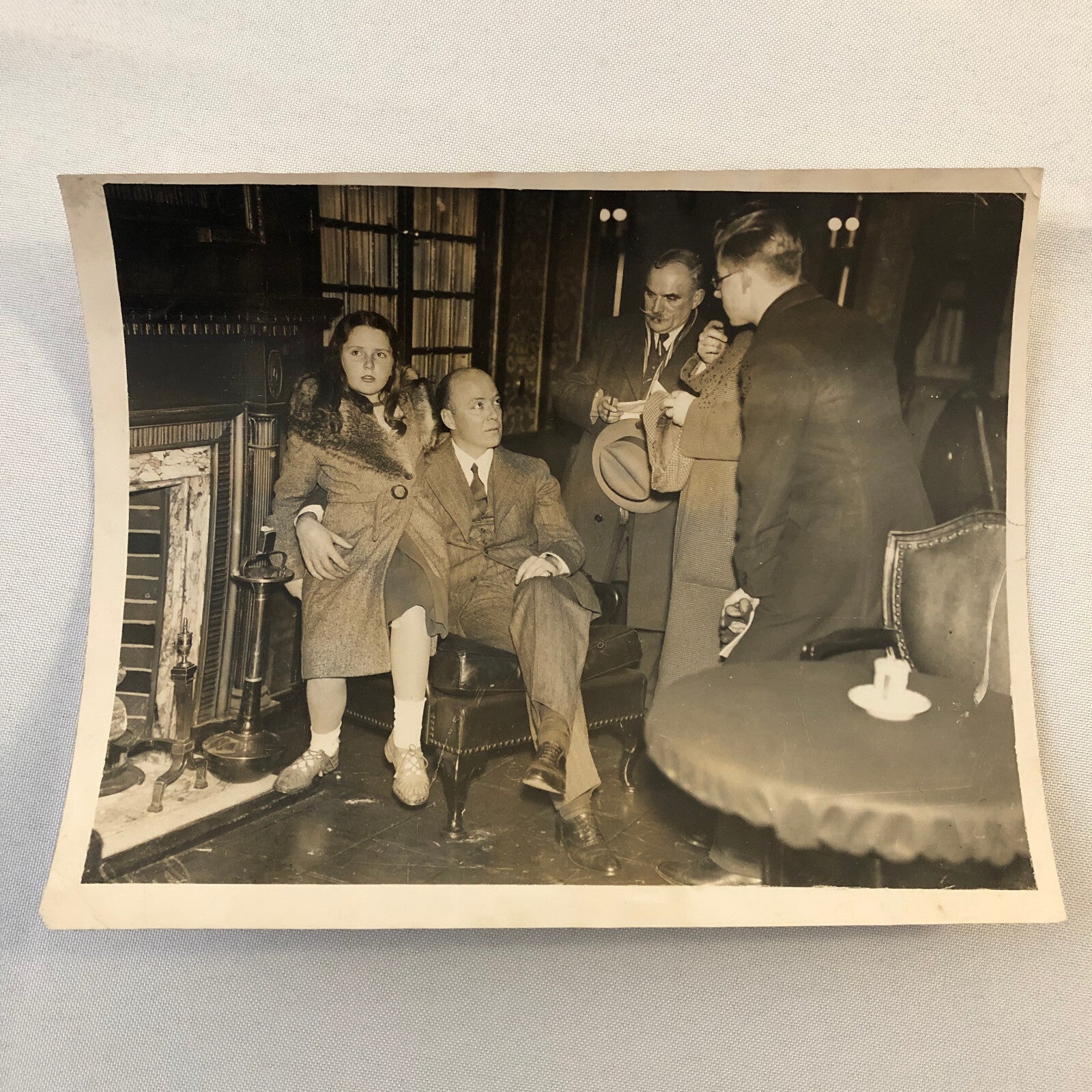 Press Photograph Photo US Ambassador to the USSR Soviet Union 1933 Vintage