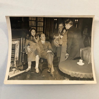Press Photograph Photo US Ambassador to the USSR Soviet Union 1933 Vintage