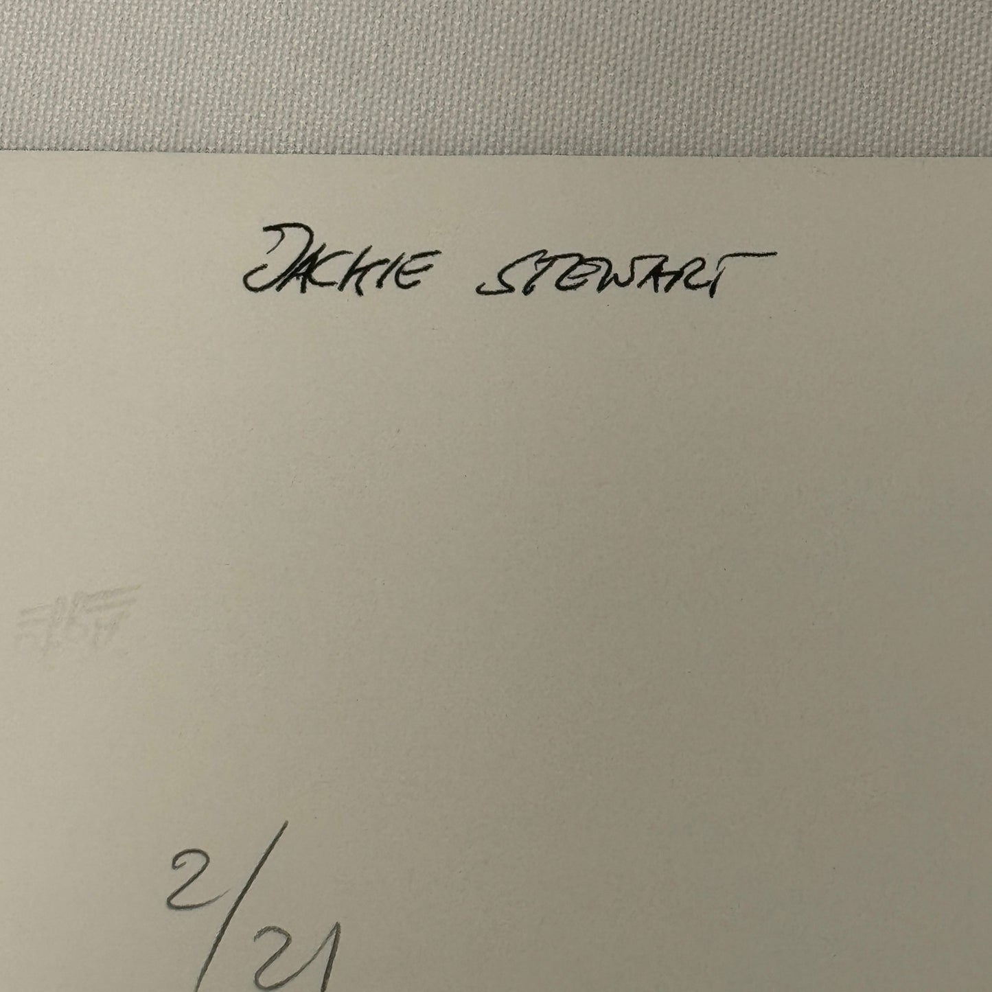 Vintage Racing Photo 1971 German Grand Prix Race Jackie Stewart Motorsport