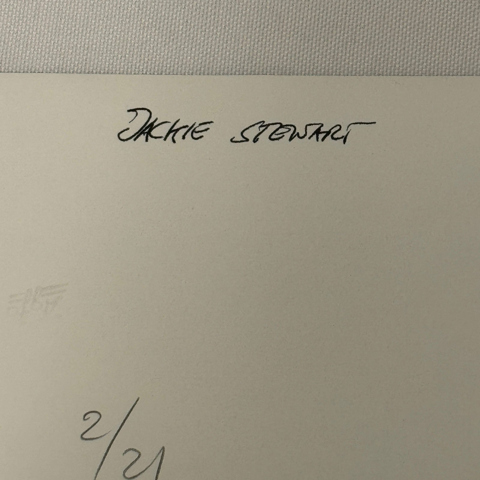 Vintage Racing Photo 1971 German Grand Prix Race Jackie Stewart Motorsport