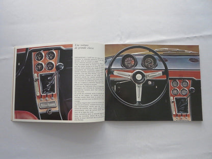 Vintage Alfa Romeo 1750 Sedan Sales Brochure Catalog - FRENCH TEXT 