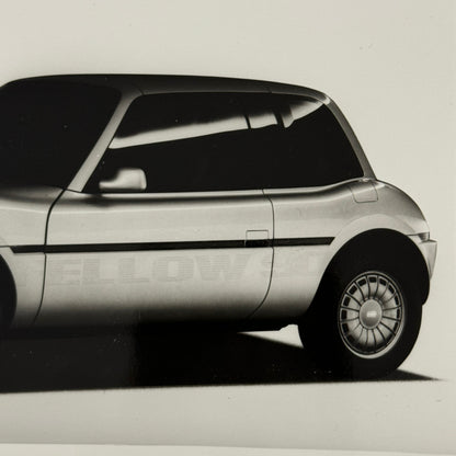 1990 Daihatsu Fellow 90 Concept Car Prototype Factory Photo Photograph Lot 2x