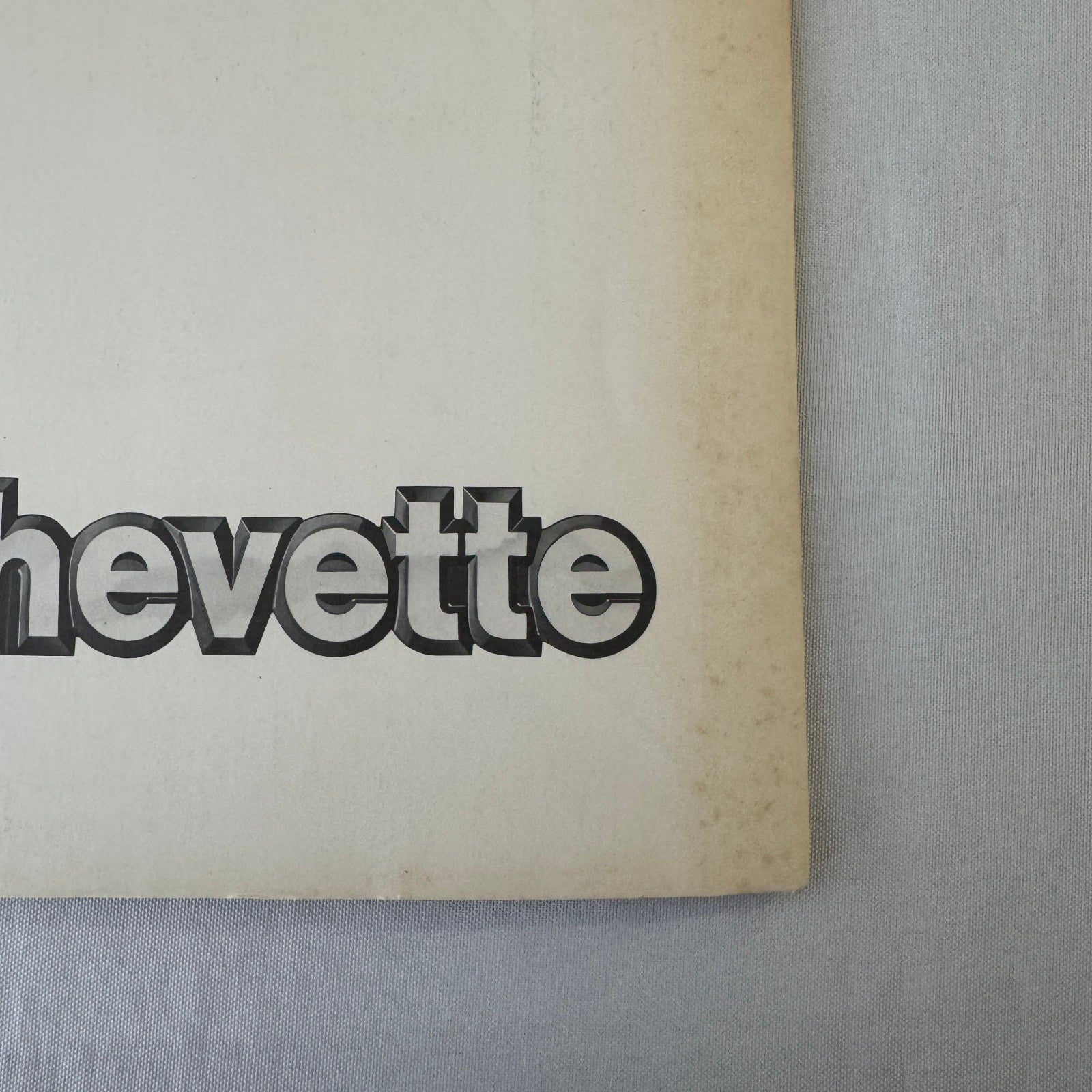 Opel Chevette Car Press Kit Brochure Photos 1980 1981 GERMAN