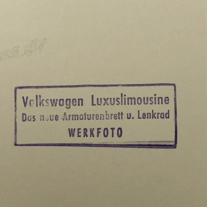 Volkswagen VW Beetle Factory Press Photo Photograph Print
