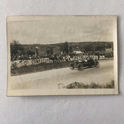 Vintage Racing Photo Photograph Print - Alfa Romeo Branger Photo Paris