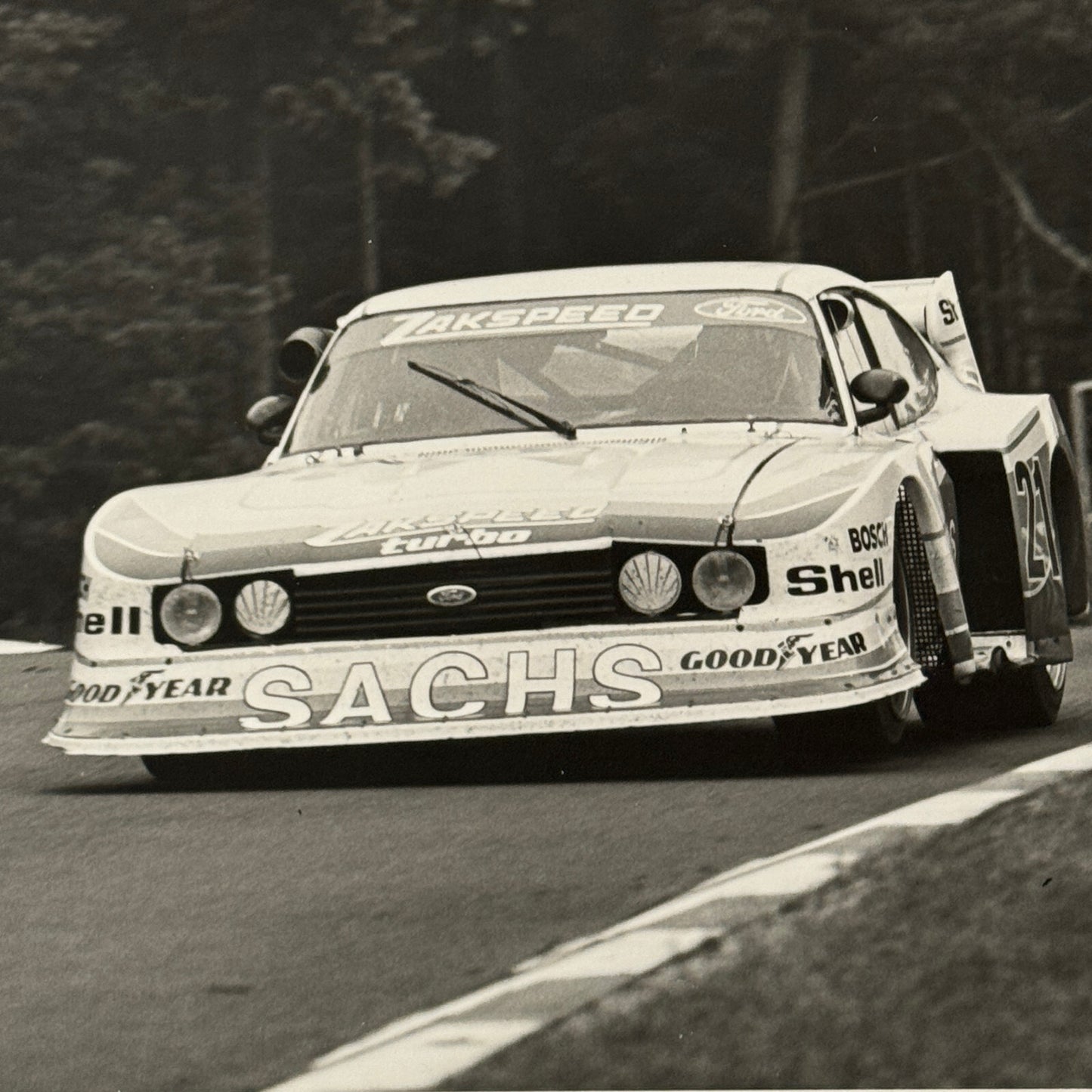 Ford Capri Turbo 1000 KM Nurburgring 1979 Photo Photograph