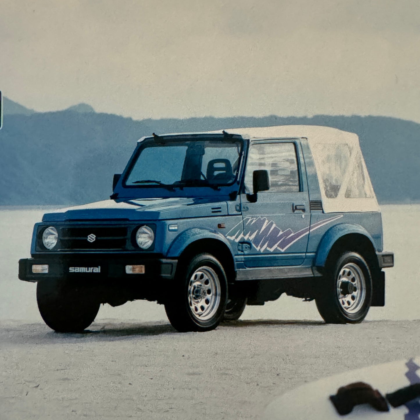 Suzuki Samurai Factory Press Photo Photograph France