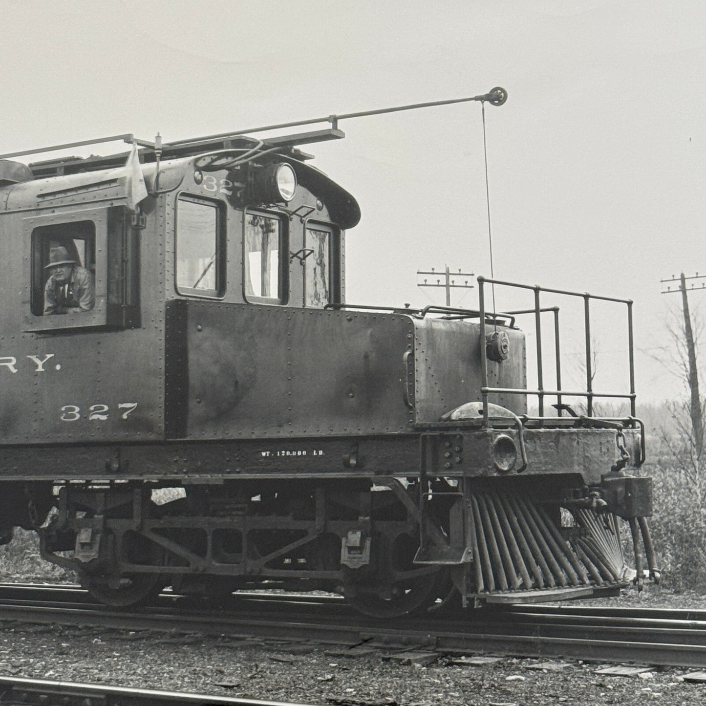 Montreal and Southern Counties Railway Train M&SCRY Vintage Photo Photograph