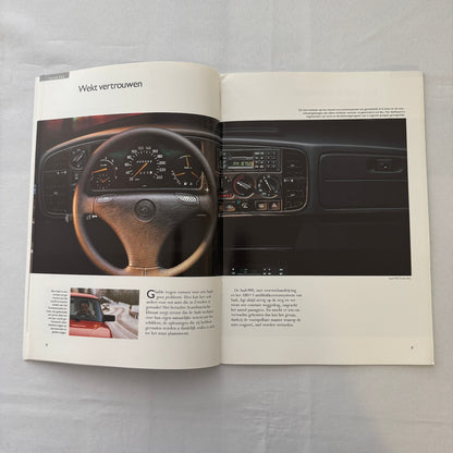 1992 Saab 900 Car Sales Brochure Catalog 900i 900 Cabriolet 900 Turbo DUTCH