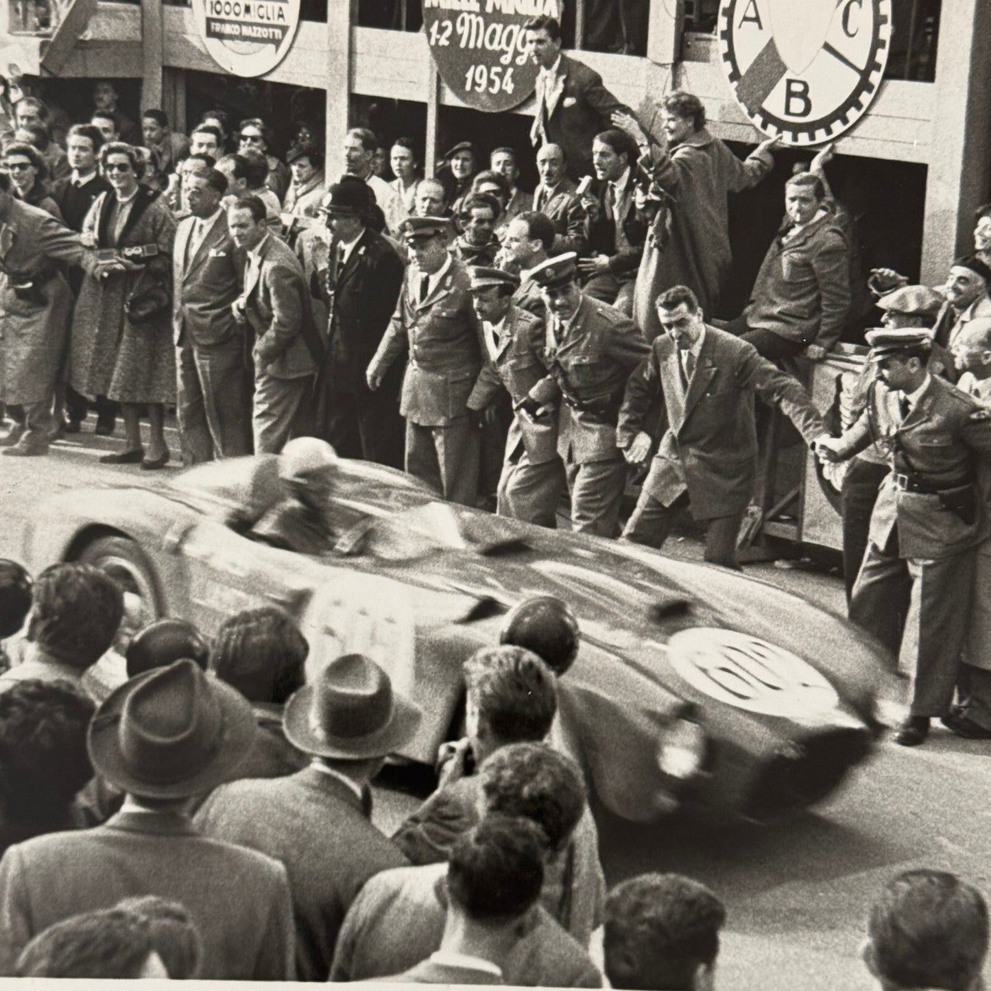 Mille Miglia 1954 Alberto Ascari Lancia D24 Racing Car Photo Photograph