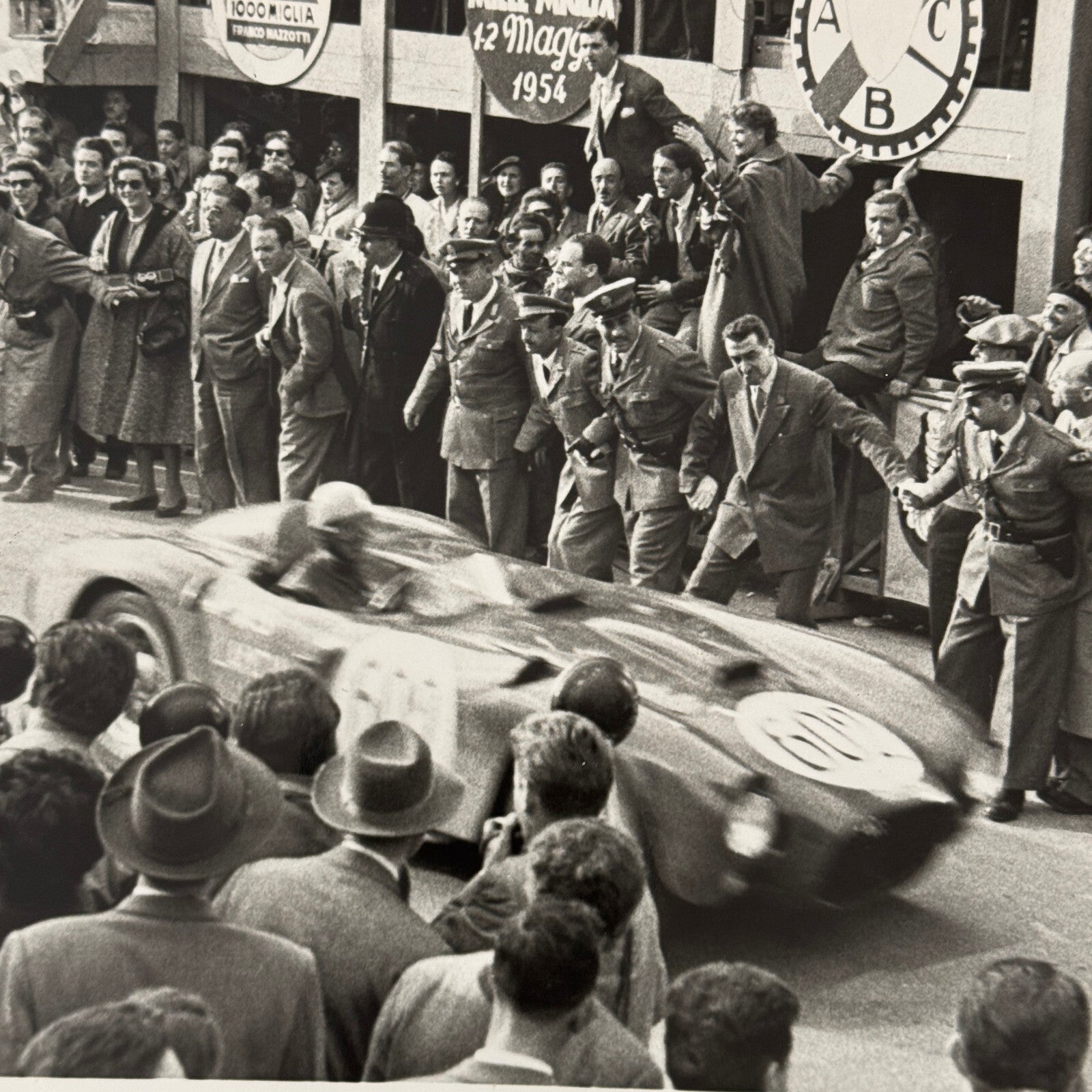 Mille Miglia 1954 Alberto Ascari Lancia D24 Racing Car Photo Photograph
