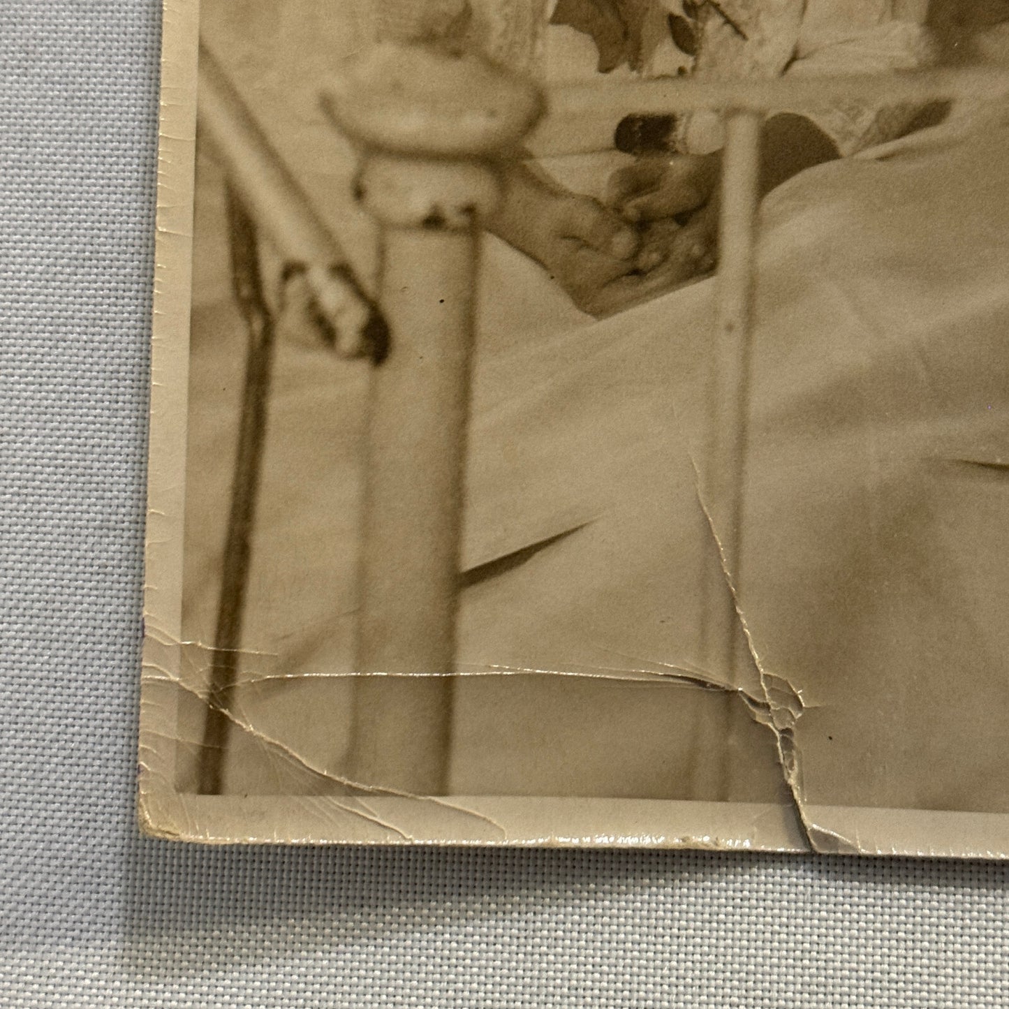 Archbishop of Canterbury With Girl in Hospital Press Photo Photograph Vintage UK
