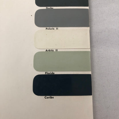 1966 BMW Dupont Paint Chip Color Sample Sheet